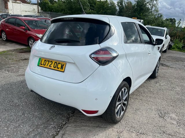 Renault Zoe R135 Ev50 52Kwh Gt Line Rapid Charge White #6