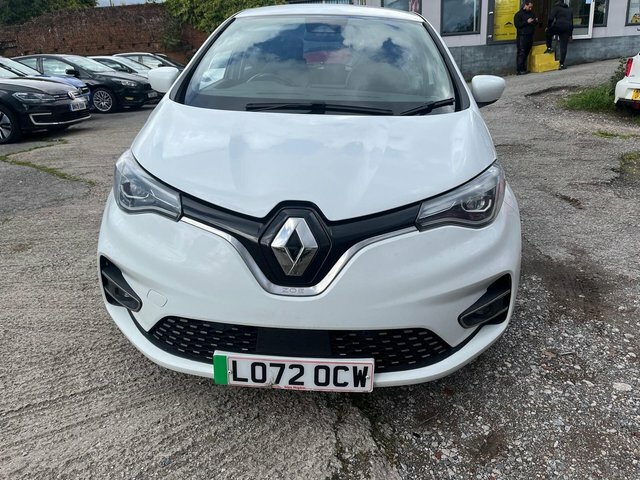 Renault Zoe R135 Ev50 52Kwh Gt Line Rapid Charge White #2