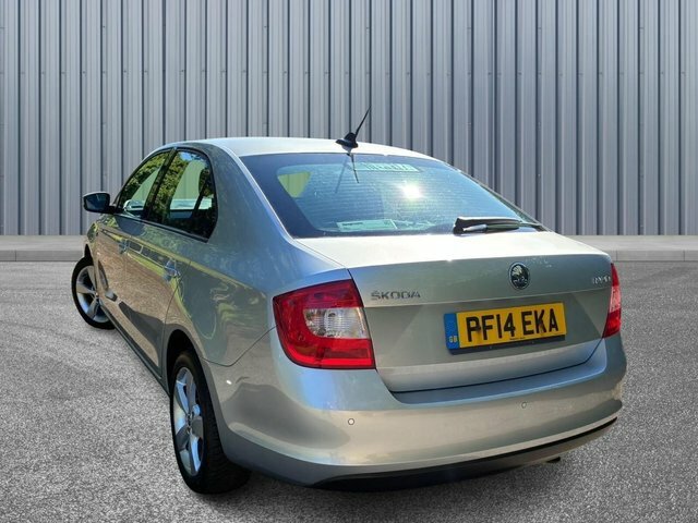 Skoda Rapid 1.2 Tsi Se Connect Euro 5 Silver #4