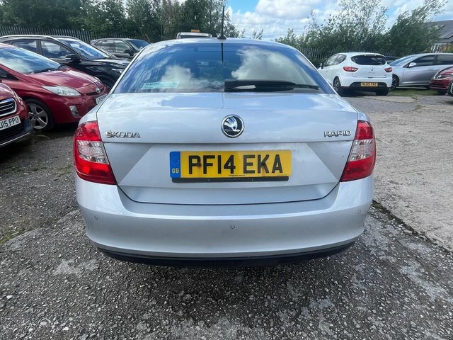 Skoda Rapid 1.2 Tsi Se Connect Euro 5 Silver #5