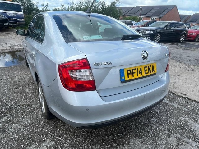Skoda Rapid 1.2 Tsi Se Connect Euro 5 Silver #4