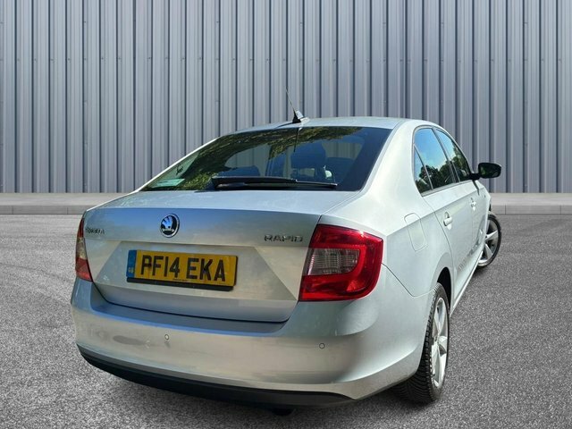 Skoda Rapid 1.2 Tsi Se Connect Euro 5 Silver #6
