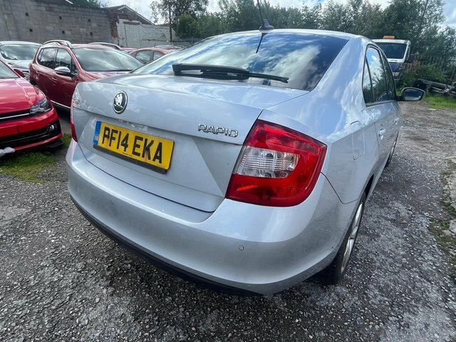 Skoda Rapid 1.2 Tsi Se Connect Euro 5 Silver #6