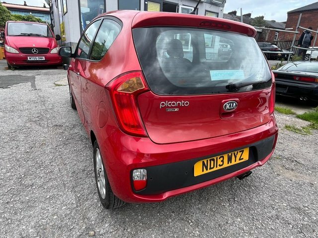 Kia Picanto 1.0 City Euro 5 Red #4
