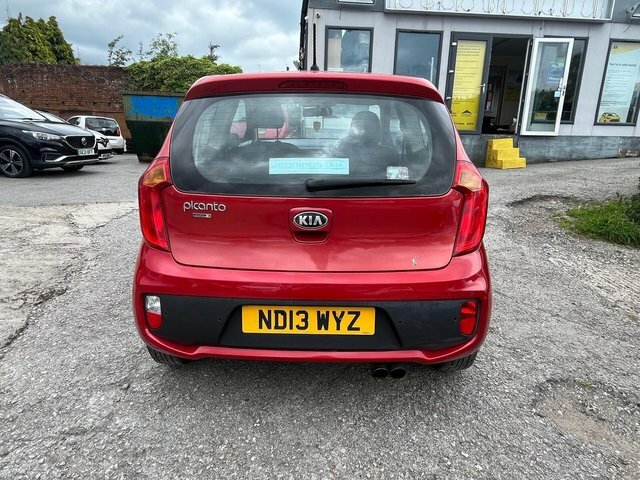 Kia Picanto 1.0 City Euro 5 Red #5