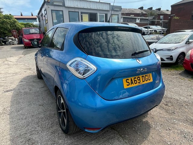 Renault Zoe R110 41Kwh Dynamique Nav Battery Lease Blue #4