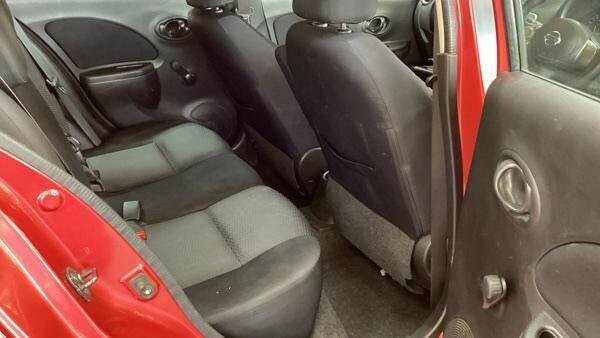 Nissan Micra 1.2 12V Acenta Cvt Euro 5 Red #2