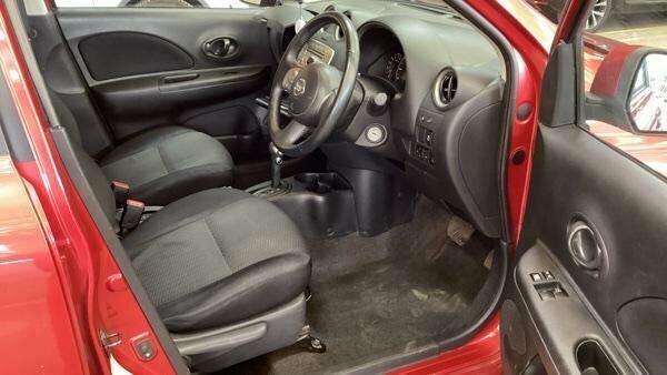 Nissan Micra 1.2 12V Acenta Cvt Euro 5 Red #3