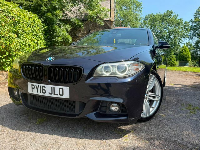 BMW 5 Series 530D M Sport Black #47