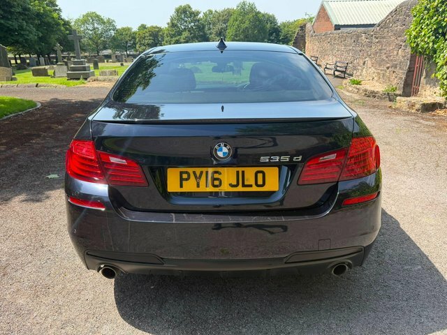 BMW 5 Series 530D M Sport Black #56