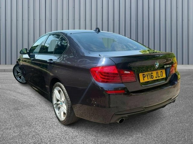 BMW 5 Series 3.0 535D M Sport Euro 6 S S Black #4