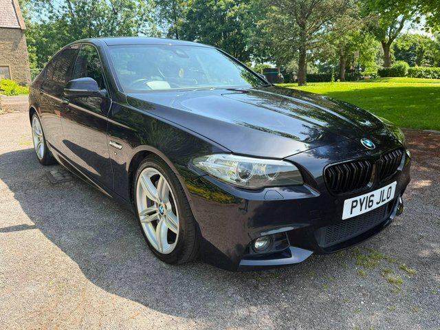 BMW 5 Series 530D M Sport Black #39
