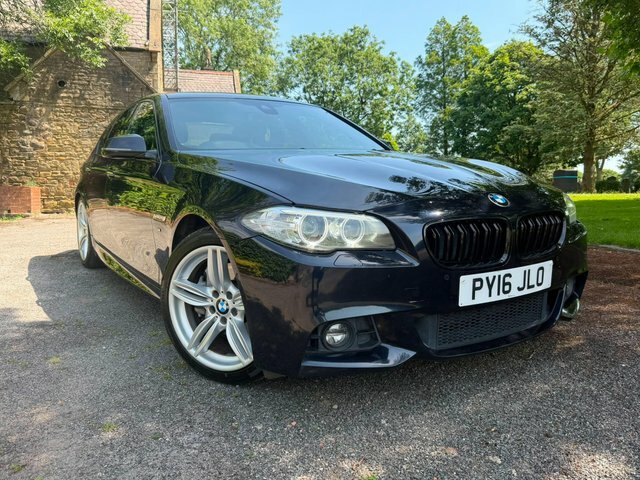 BMW 5 Series 530D M Sport Black #42