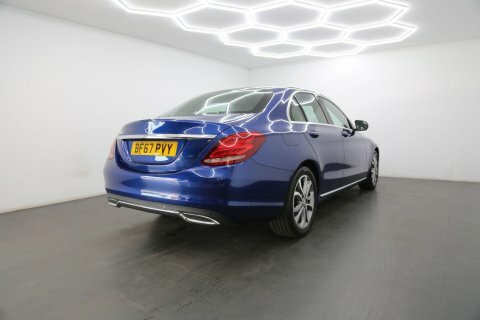 Mercedes-Benz C Class 1.6 C200d Sport BF67PVY Blue #4