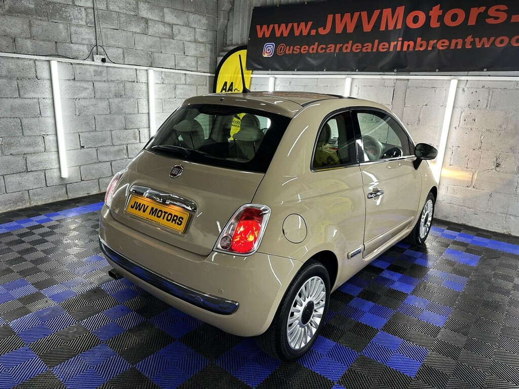 Fiat 500 1.2 500 Lounge S-a White #47