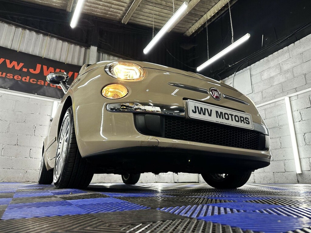 Fiat 500 1.2 500 Lounge S-a White #35