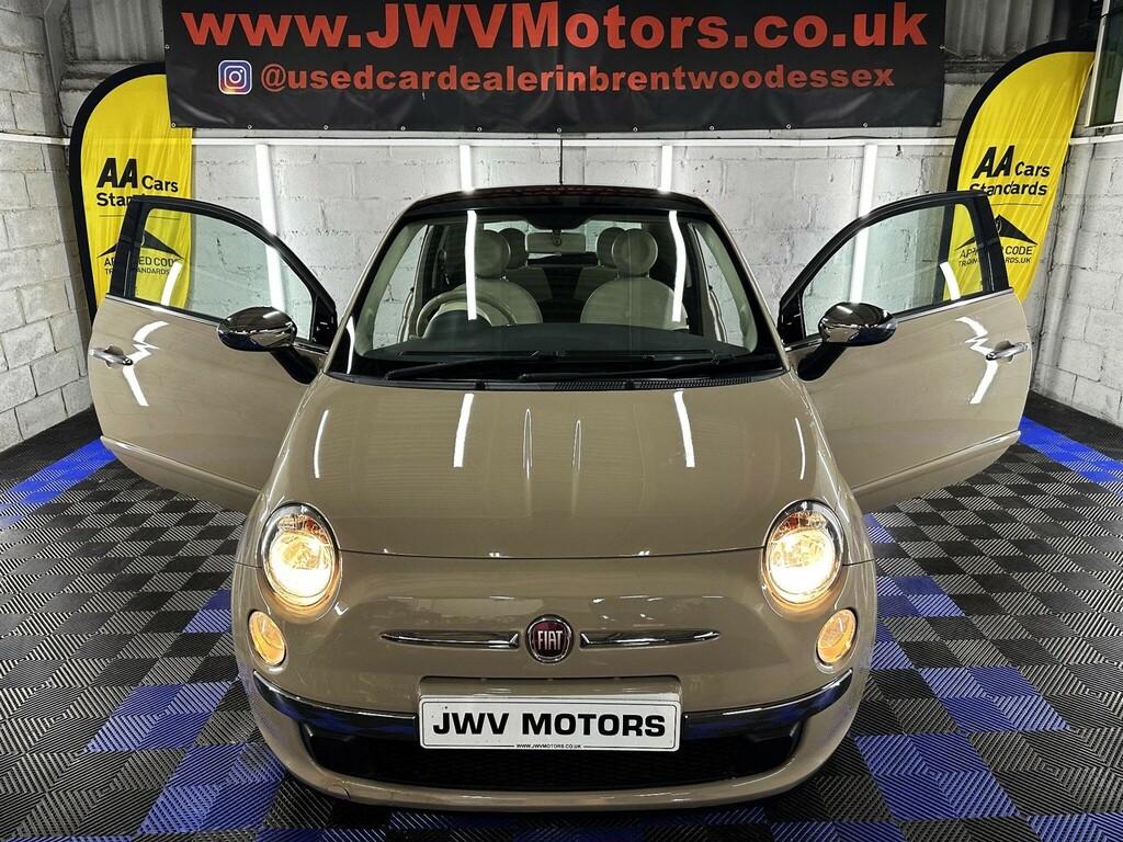 Fiat 500 1.2 500 Lounge S-a White #41