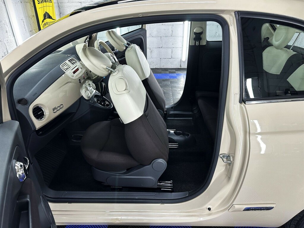 Fiat 500 1.2 500 Lounge S-a White #21