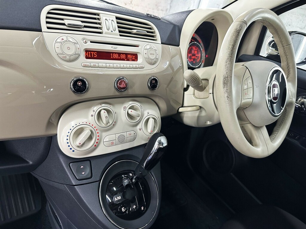 Fiat 500 1.2 500 Lounge S-a White #20