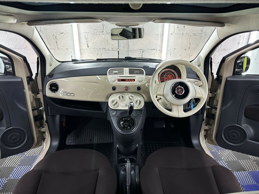 Fiat 500 1.2 500 Lounge S-a White #23