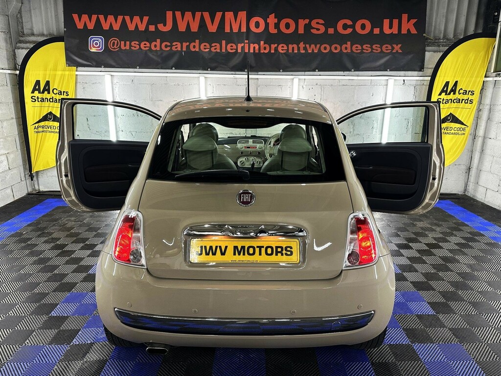 Fiat 500 1.2 500 Lounge S-a White #33