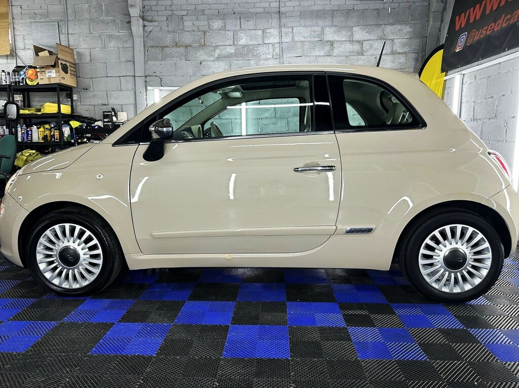 Fiat 500 1.2 500 Lounge S-a White #40