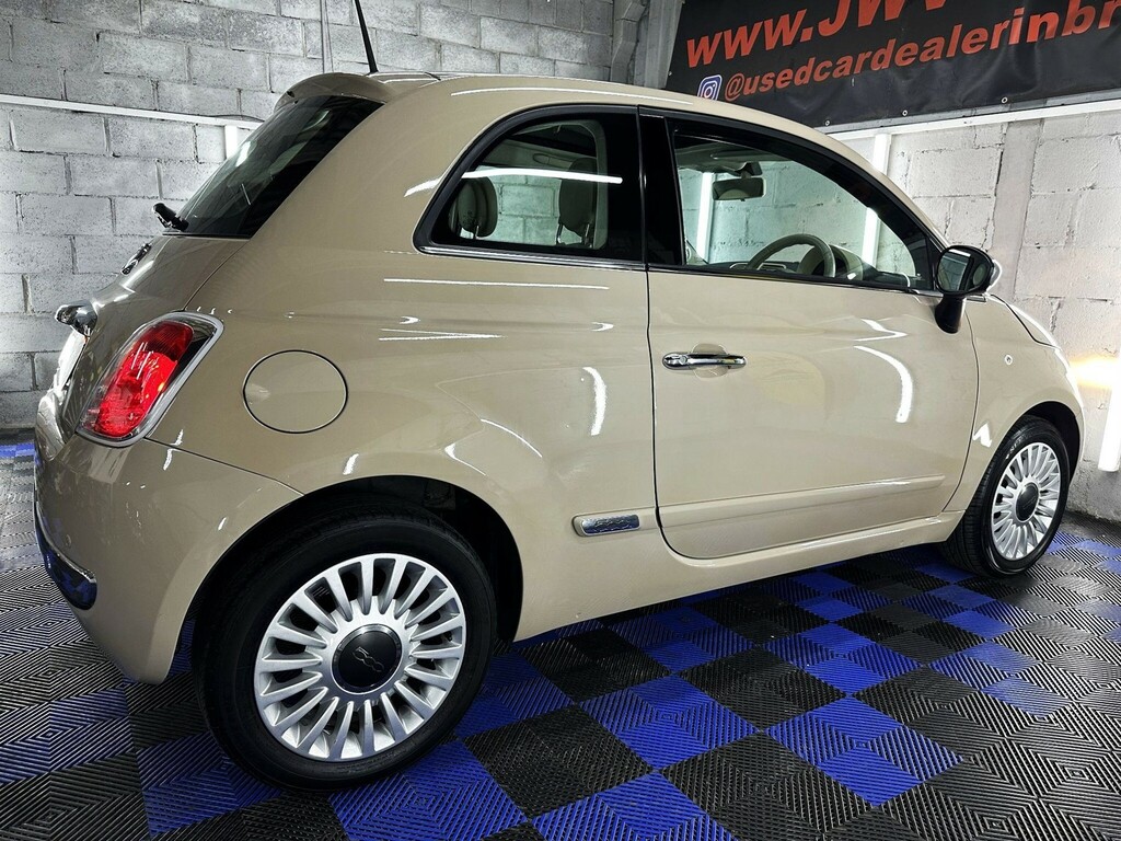 Fiat 500 1.2 500 Lounge S-a White #48