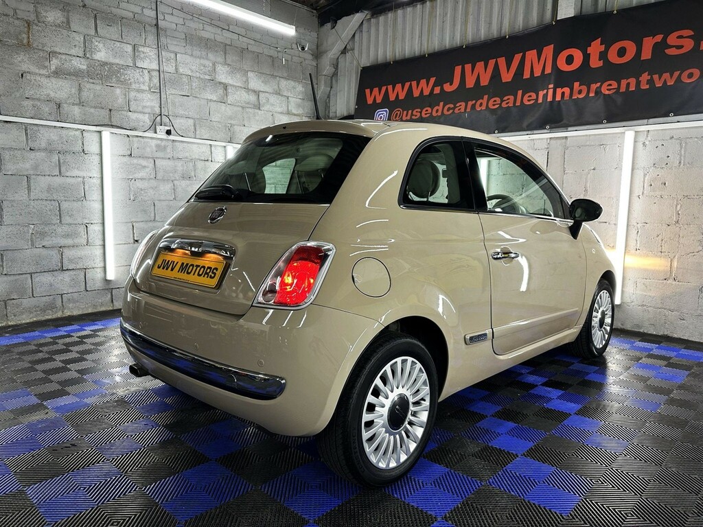 Fiat 500 1.2 500 Lounge S-a White #14