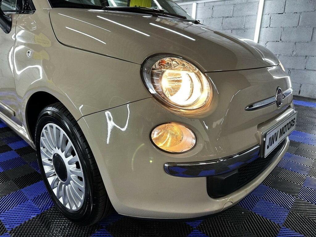 Fiat 500 1.2 Lounge Dualogic Euro 4 RE62YPK Beige #4