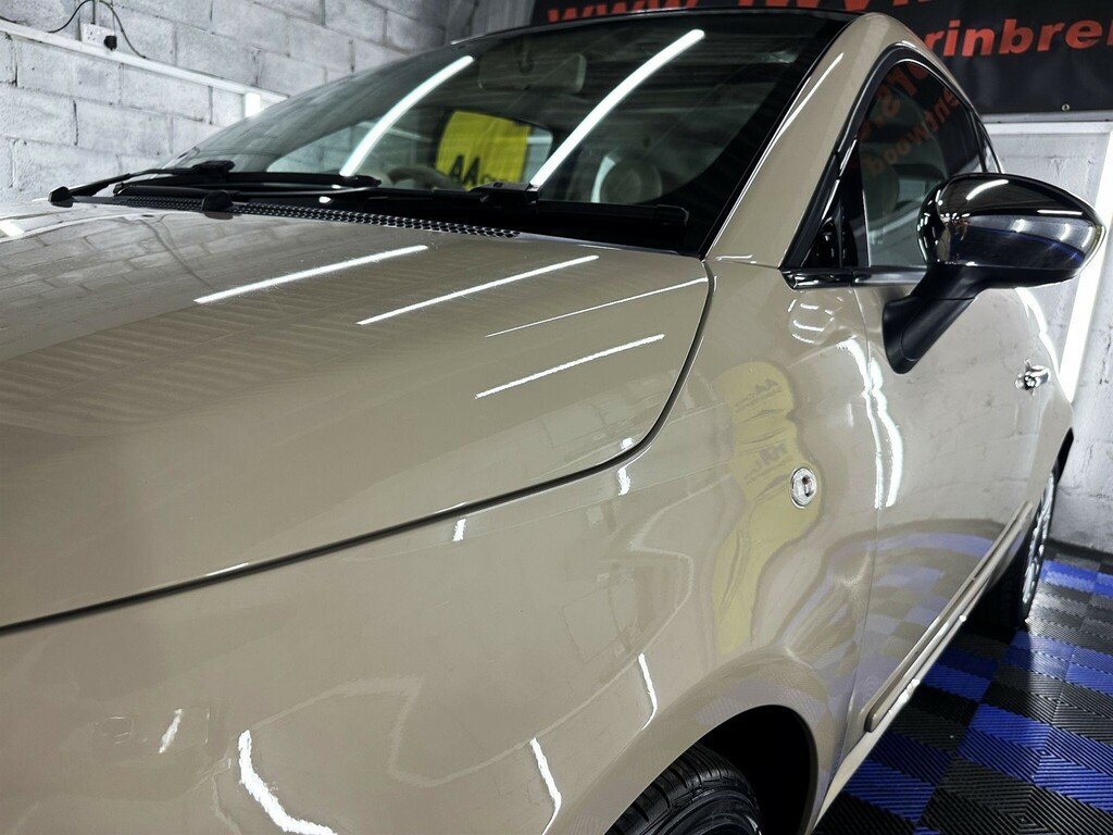 Fiat 500 1.2 Lounge Dualogic Euro 4 RE62YPK Beige #6