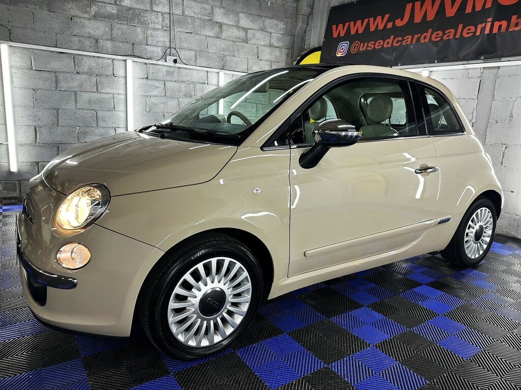 Fiat 500 1.2 500 Lounge S-a White #39