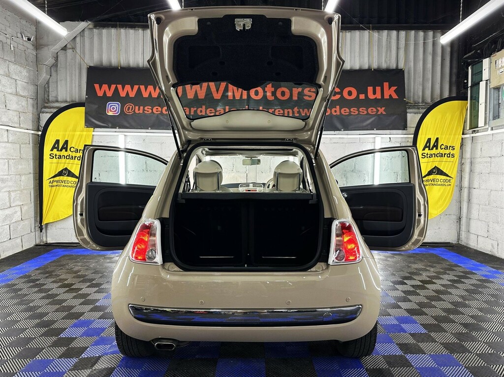 Fiat 500 1.2 500 Lounge S-a White #32