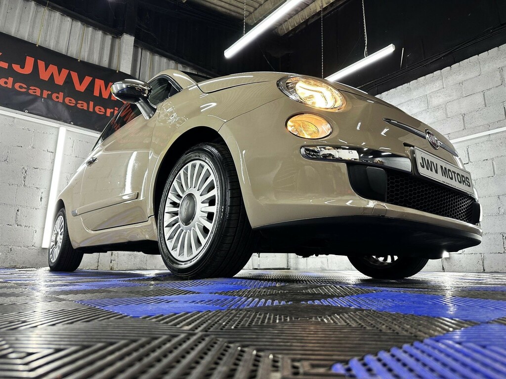Fiat 500 1.2 500 Lounge S-a White #34