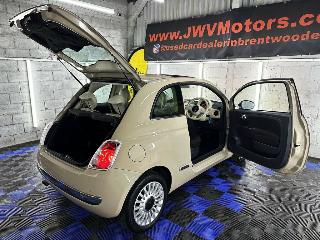Fiat 500 1.2 500 Lounge S-a White #31