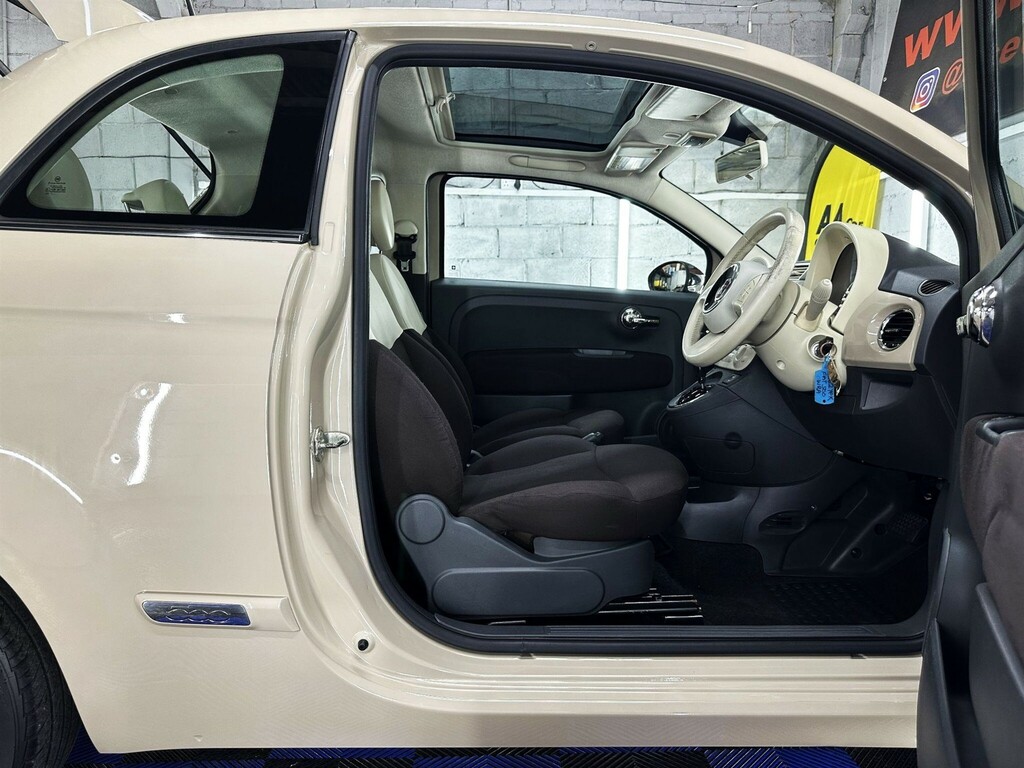 Fiat 500 1.2 500 Lounge S-a White #27