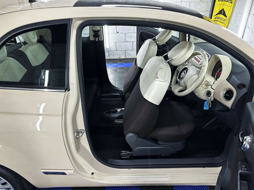 Fiat 500 1.2 500 Lounge S-a White #29