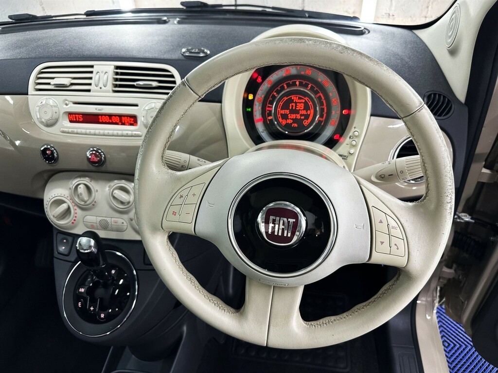 Fiat 500 1.2 500 Lounge S-a White #24