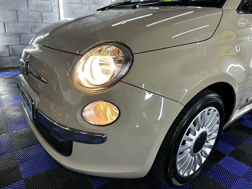 Fiat 500 1.2 Lounge Dualogic Euro 4 RE62YPK Beige #5