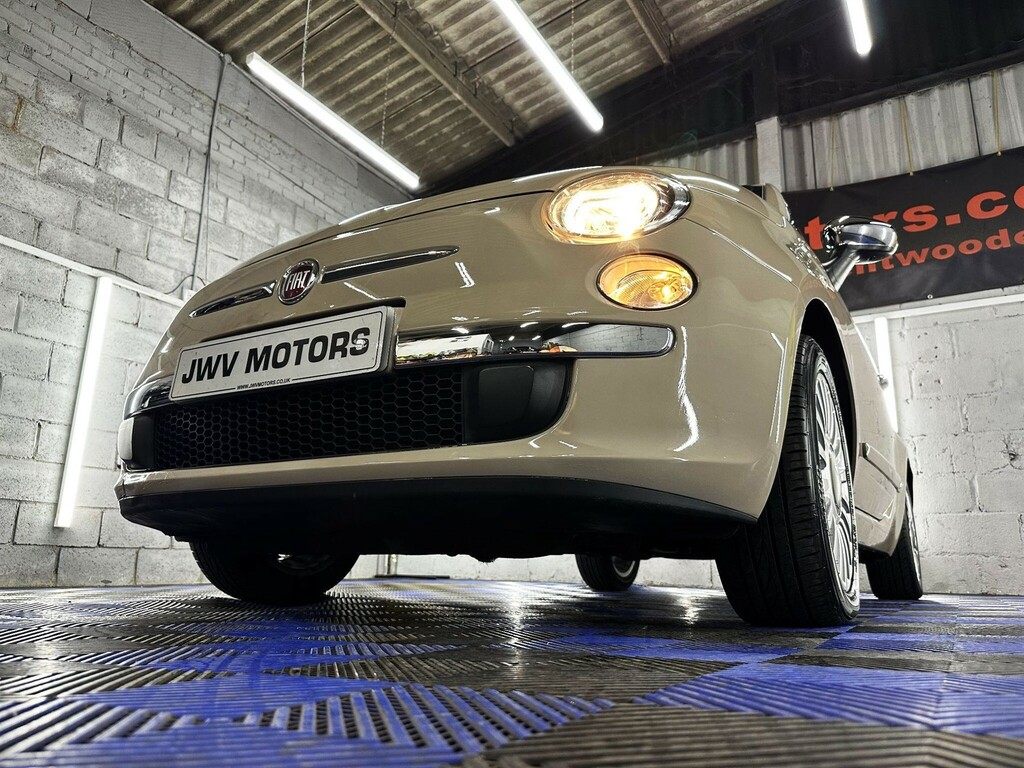 Fiat 500 1.2 500 Lounge S-a White #37