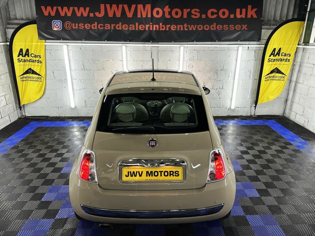 Fiat 500 1.2 500 Lounge S-a White #11