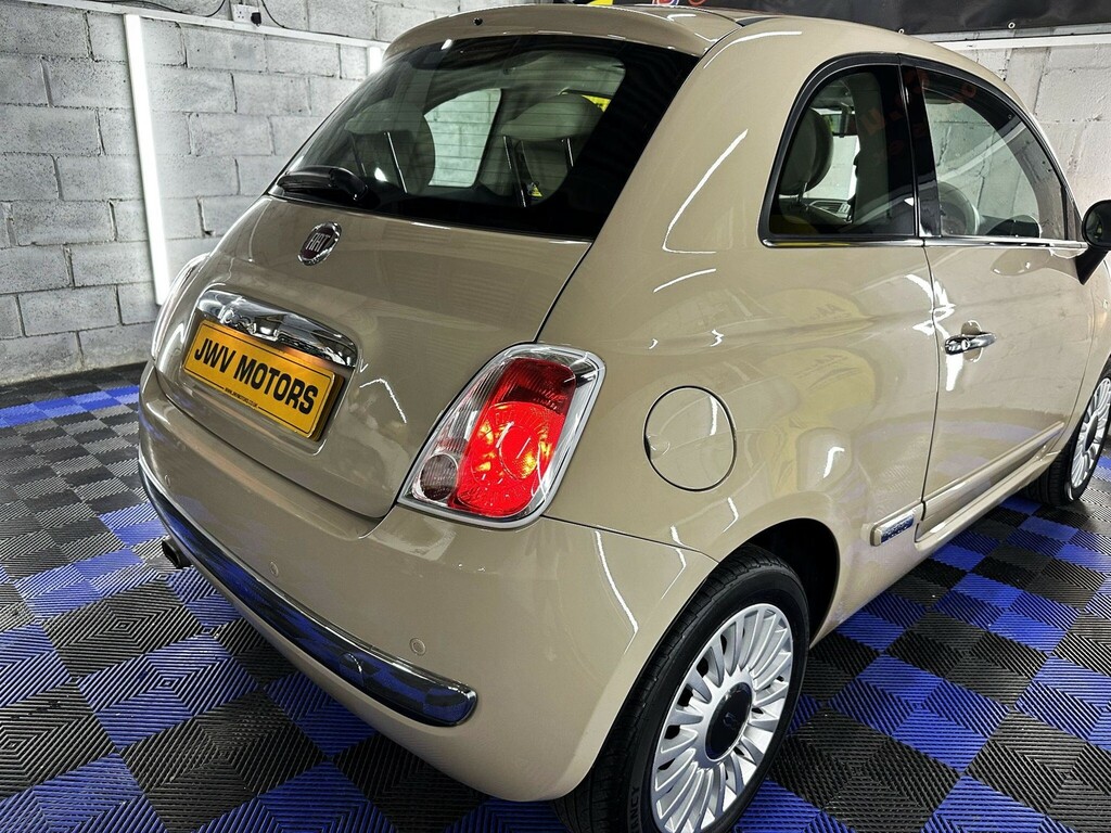 Fiat 500 1.2 500 Lounge S-a White #12