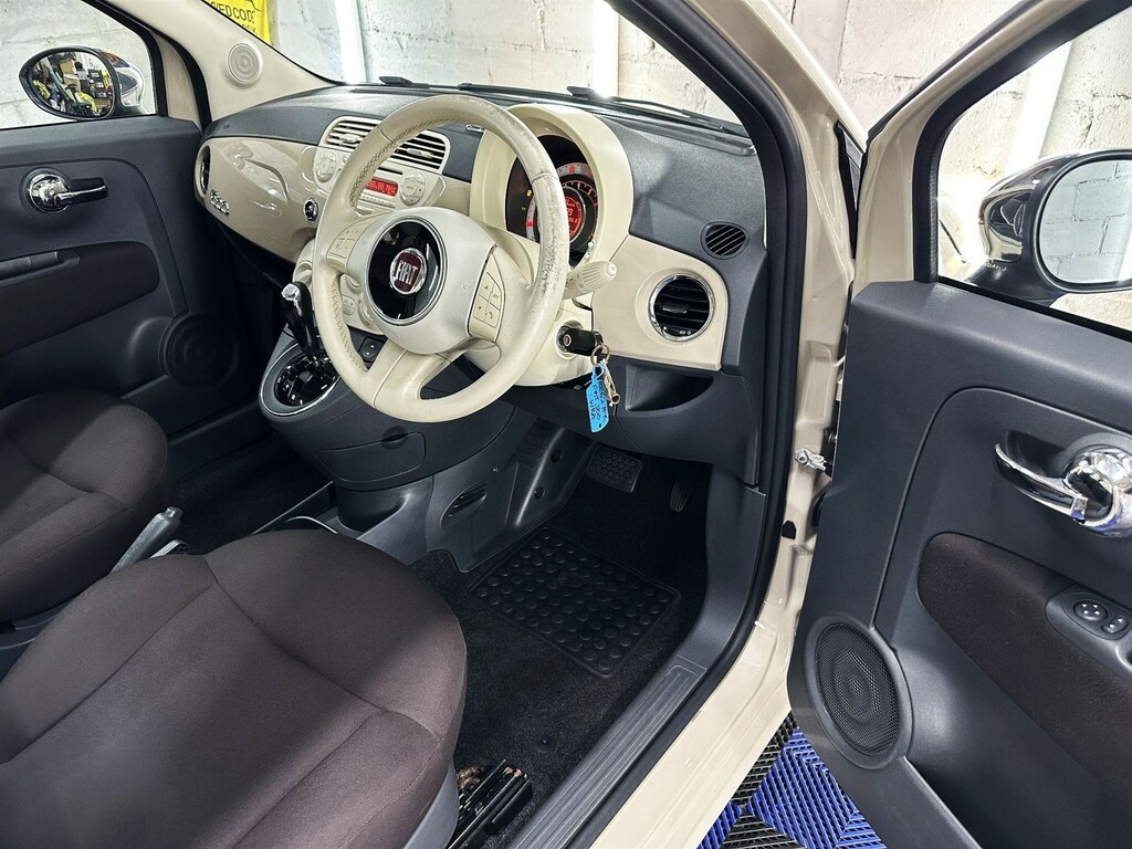 Fiat 500 1.2 500 Lounge S-a White #30