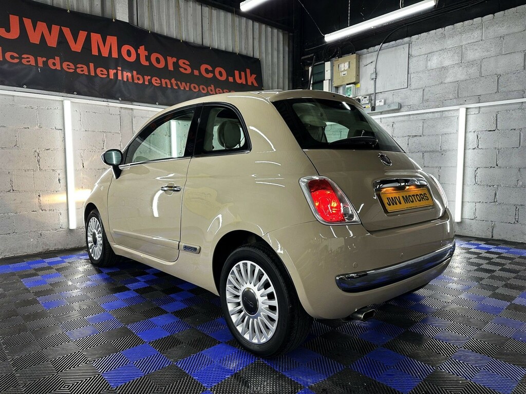 Fiat 500 1.2 500 Lounge S-a White #8