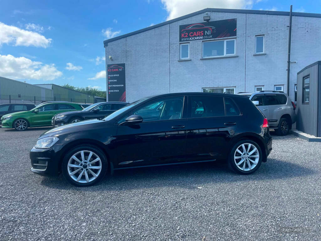 Volkswagen Golf 2.0 Tdi Gt LM64OCS Black #4