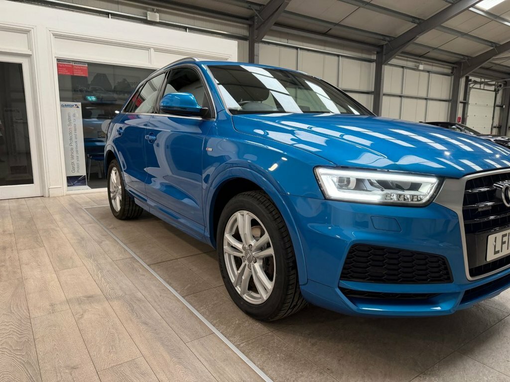 Audi Q3 2L S Line Edition LF18EWT Blue #3