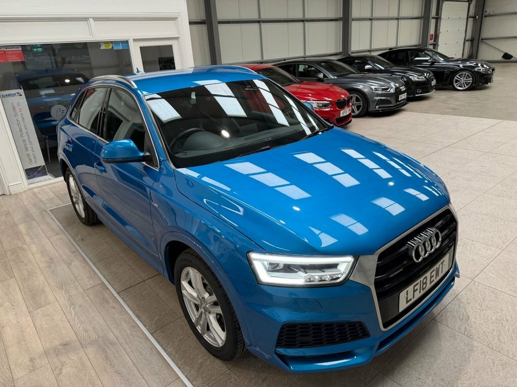 Audi Q3 2L S Line Edition LF18EWT Blue #6