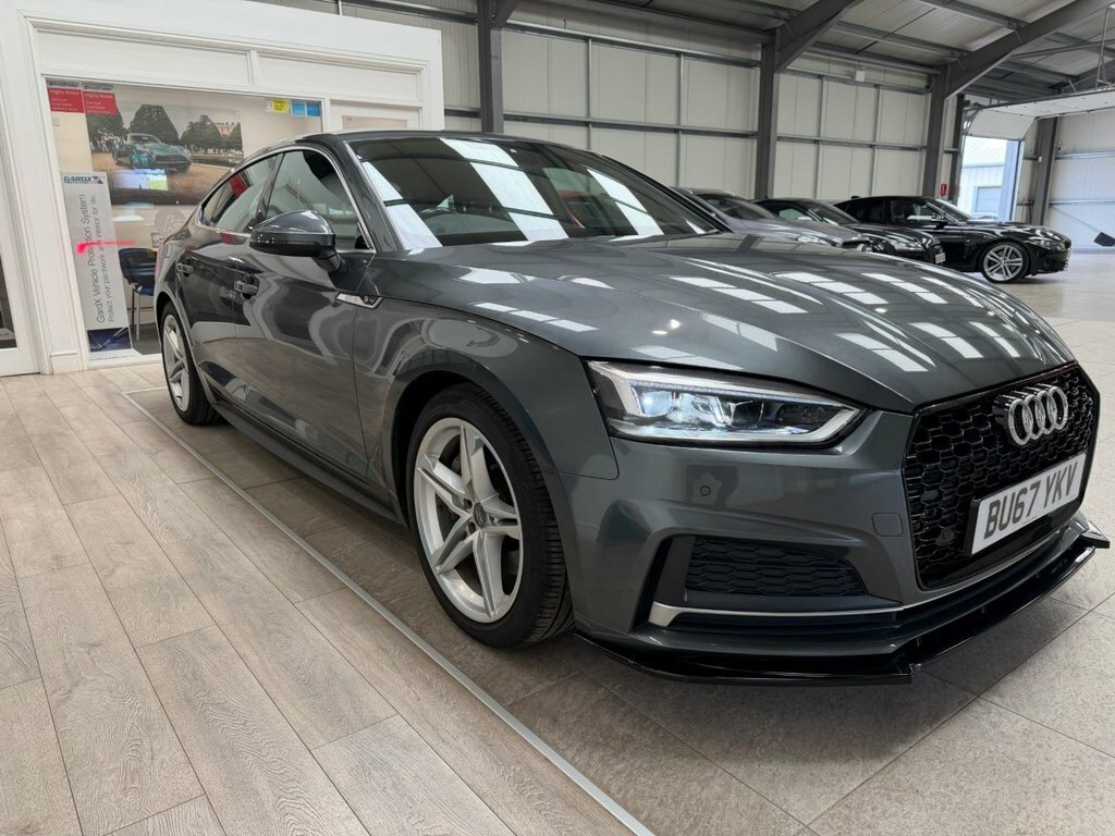 Audi A5 2L S Line BU67YKV Grey #2