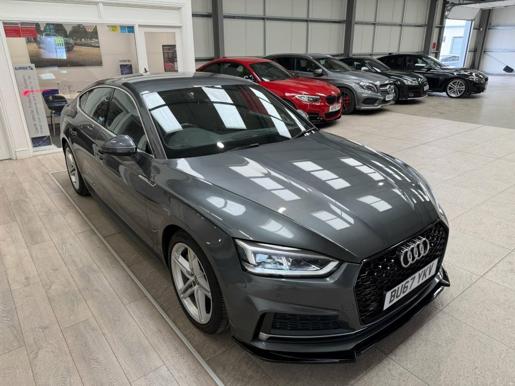 Audi A5 2L S Line BU67YKV Grey #3