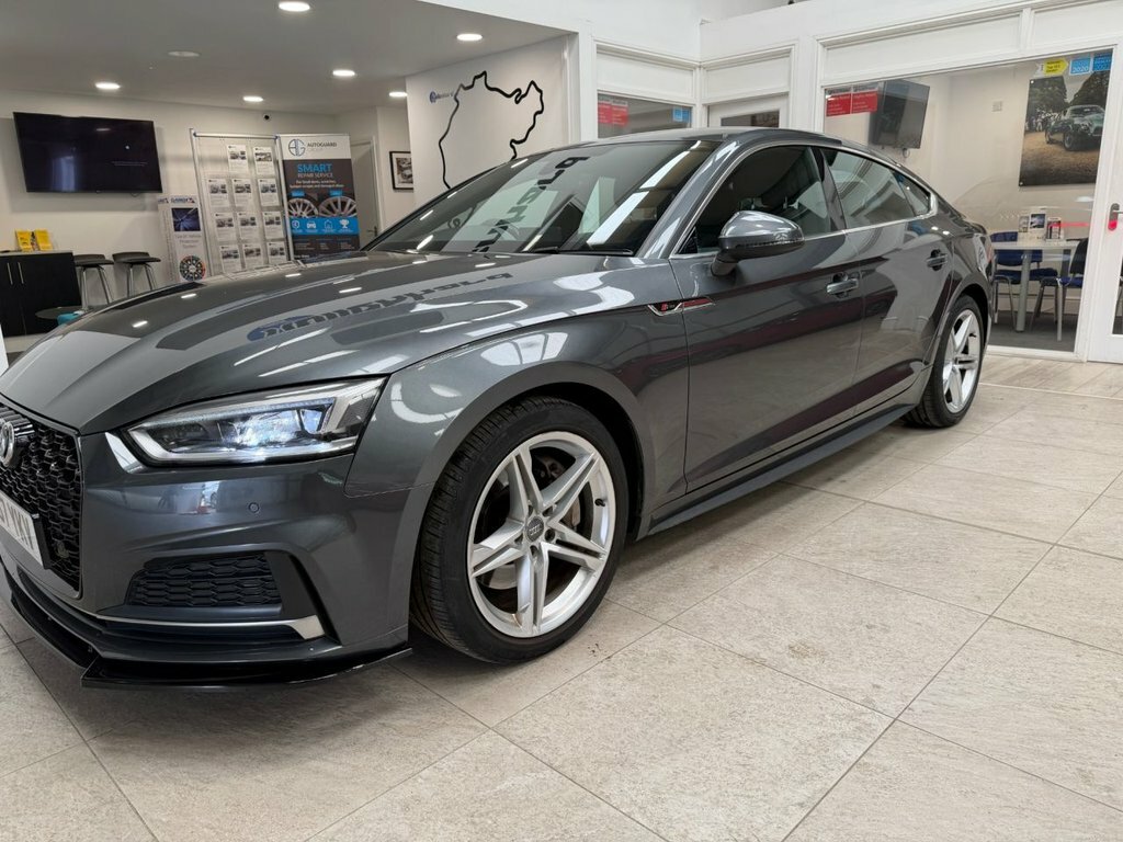 Audi A5 2L S Line BU67YKV Grey #4