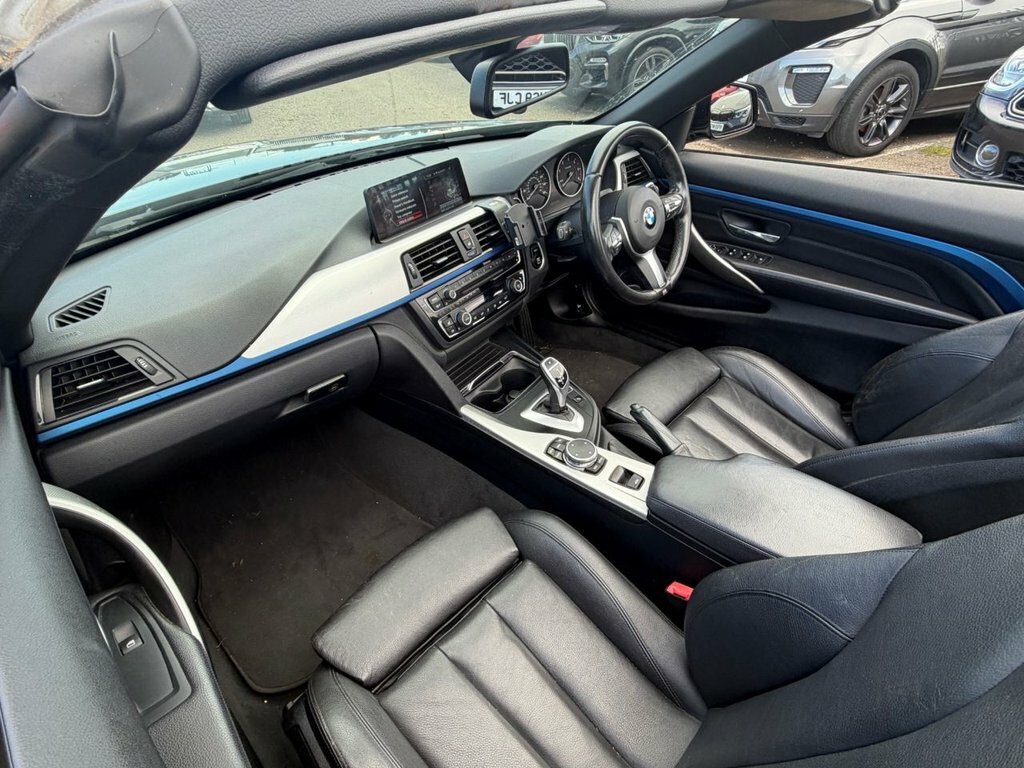 BMW 4 Series 420D M Sport White #9